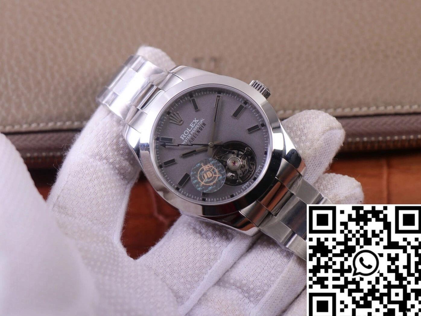JB watch Label Milgauss Noir 116400 case Replica Factory Design Base LNT01HS-001 Silver Rolex 1126